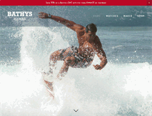 Tablet Screenshot of bathyshawaii.com